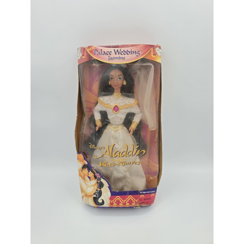 PALACE WEDDING JASMINE DISNEY ALADDIN KING OF THIEVES VINTAGE MATTEL NEW 1996